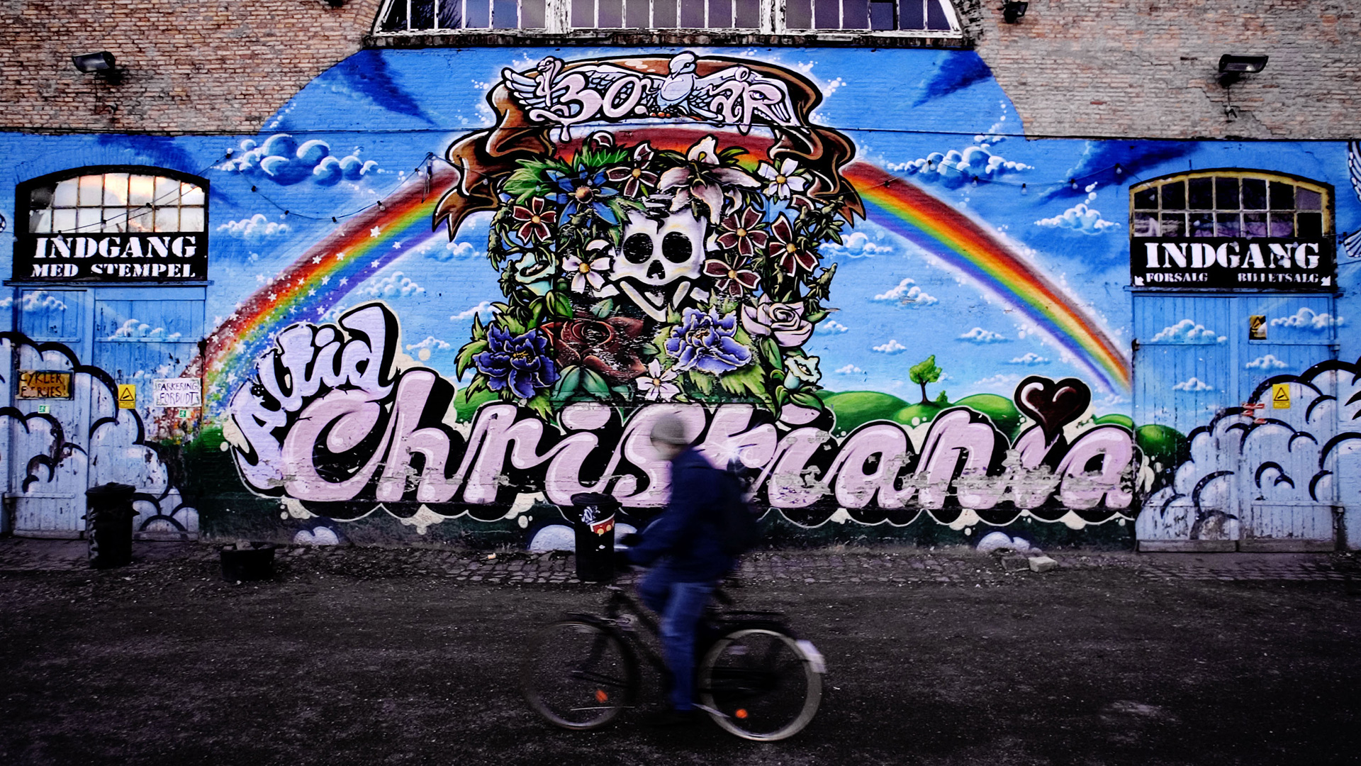 Las drogas amenazan Christiania, la utopía ‘hippie’ que aún sobrevive