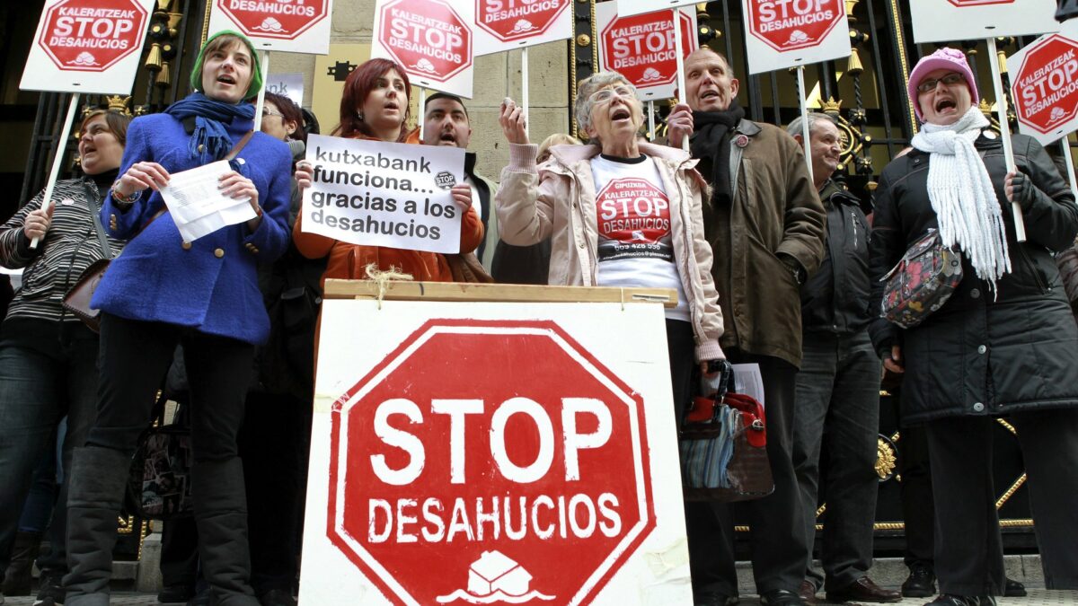 Los desahucios suben un 2,2,% en el primer trimestre de 2017