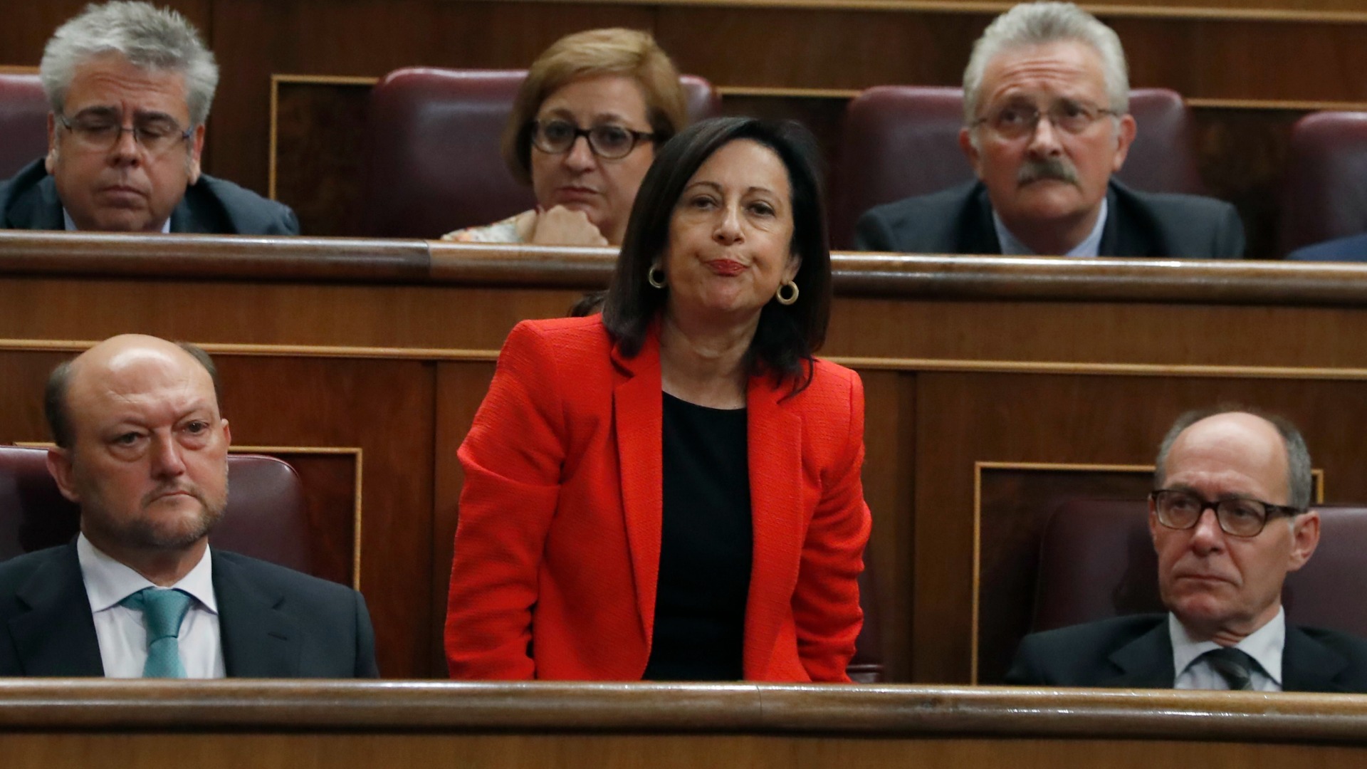 Margarita Robles será la voz de Pedro Sánchez en el Congreso de los Diputados