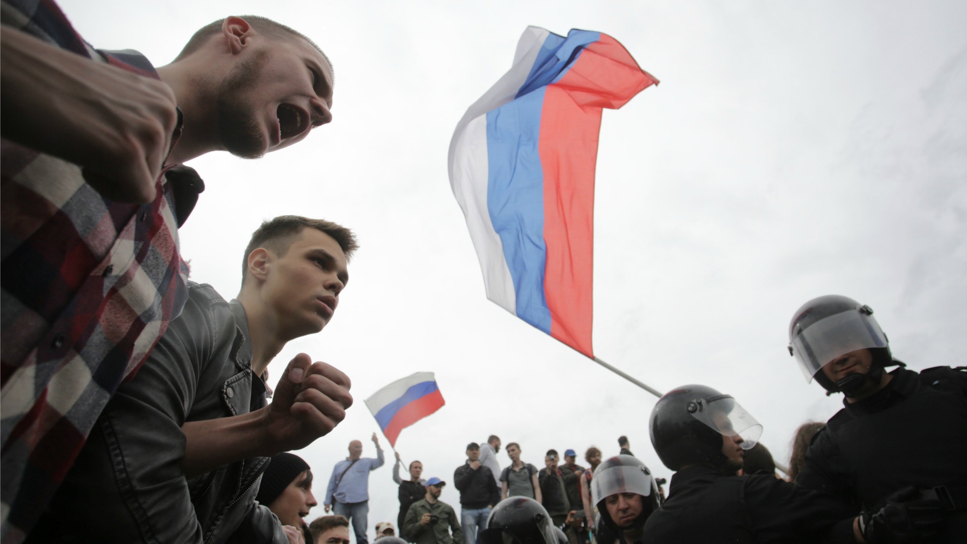 Cerca de 2.000 detenidos en Rusia durante las protestas contra la corrupción