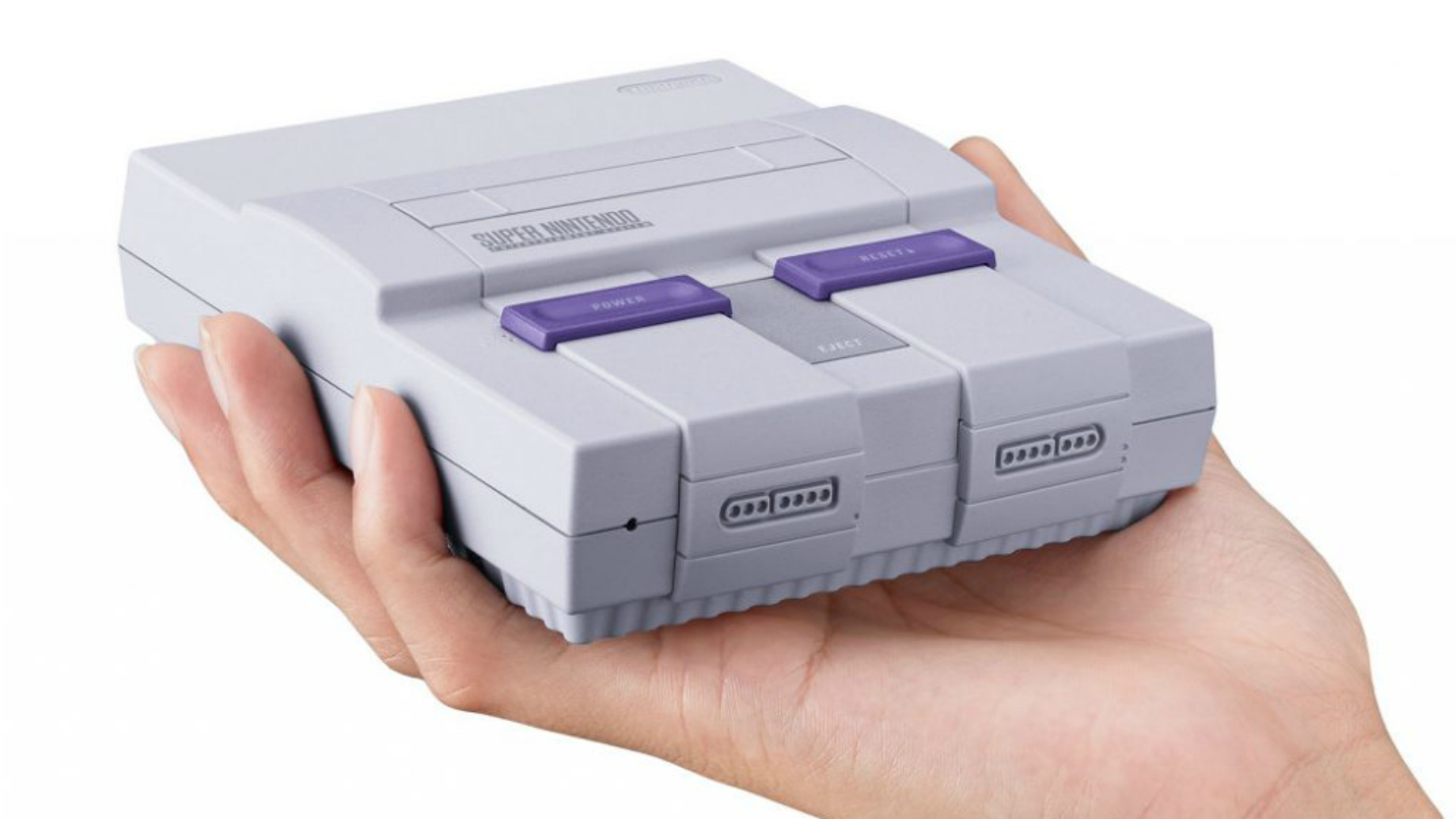 Nintendo lanzará una versión «mini» de la legendaria Super NES en septiembre