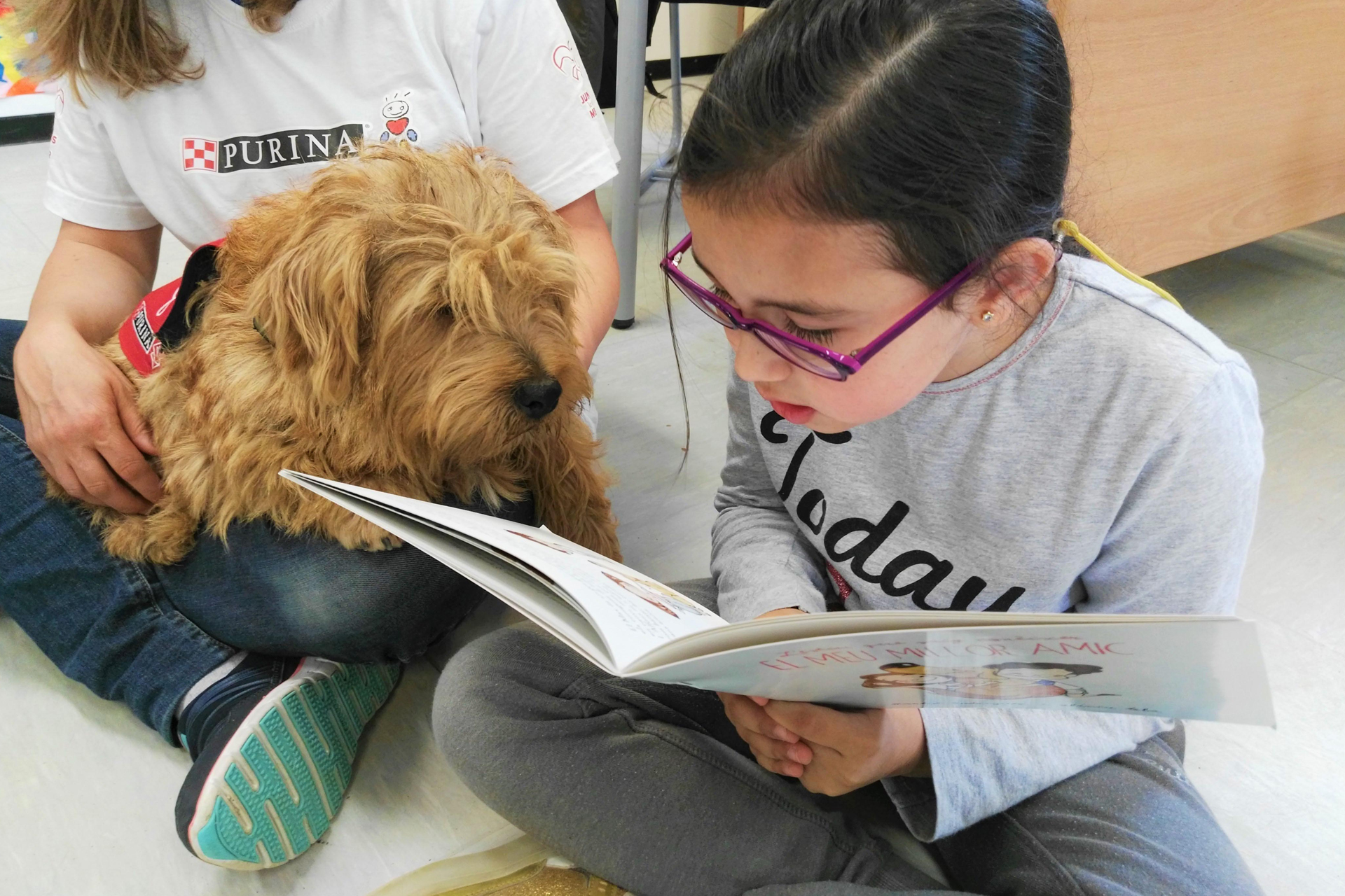 Taller de lectura con perros en la Feria del Libro de Madrid el jueves 08 de junio 6