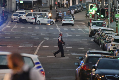 Un muerto en el atentado terrorista frustrado en el centro de Bruselas