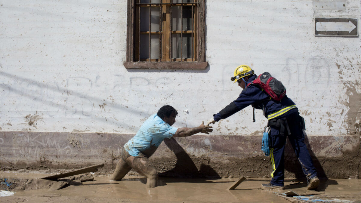 Un muerto y decenas de damnificados por un temporal en Chile