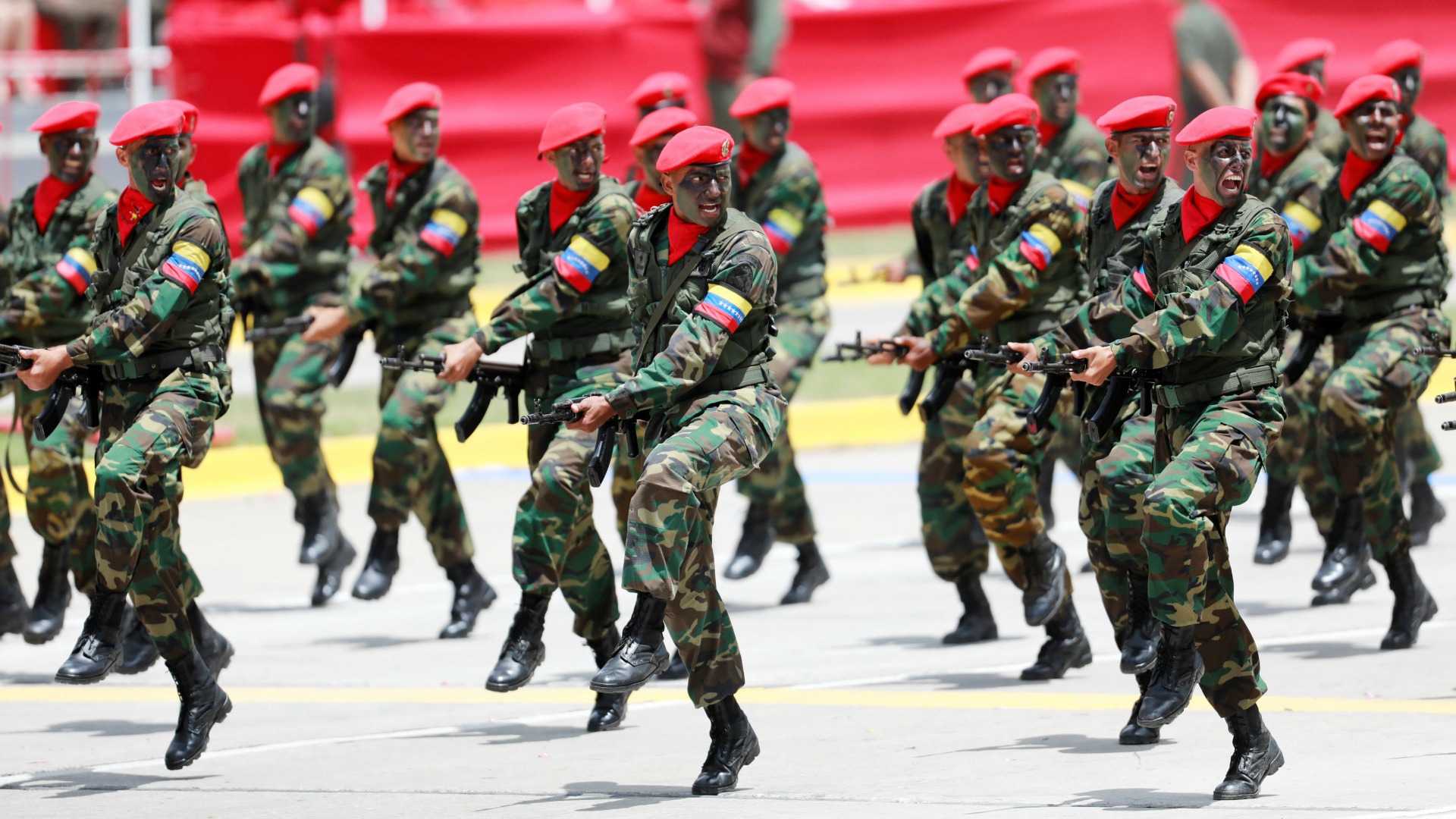 Al menos 123 miembros del ejército venezolano, detenidos desde el inicio de las protestas