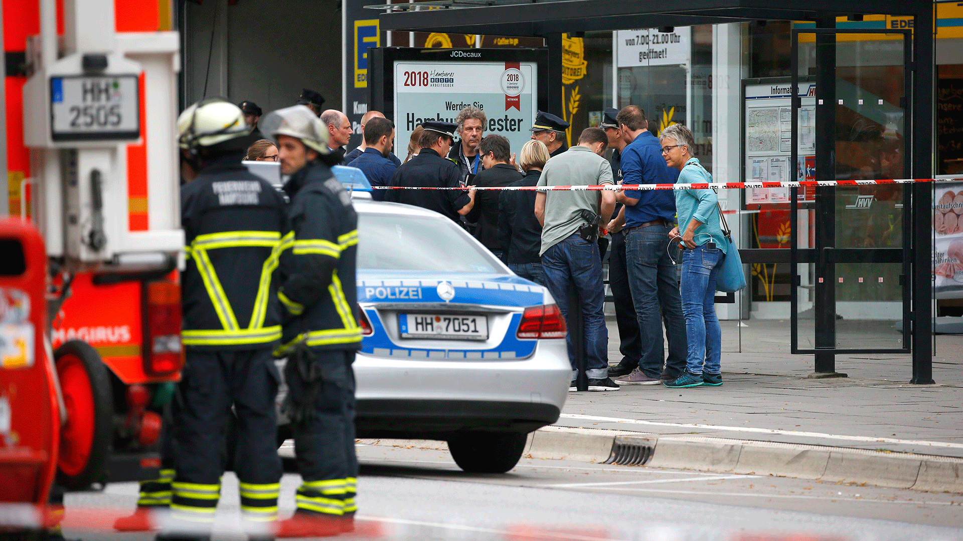 Al menos un muerto en un ataque con cuchillo en un supermercado de Hamburgo