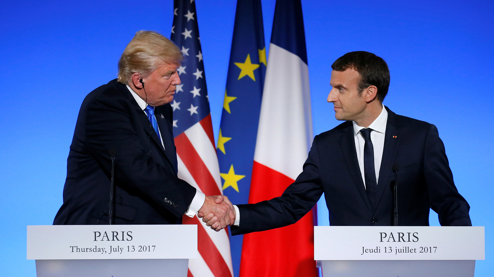 Trump insinúa que su postura respecto al Acuerdo de París puede cambiar
