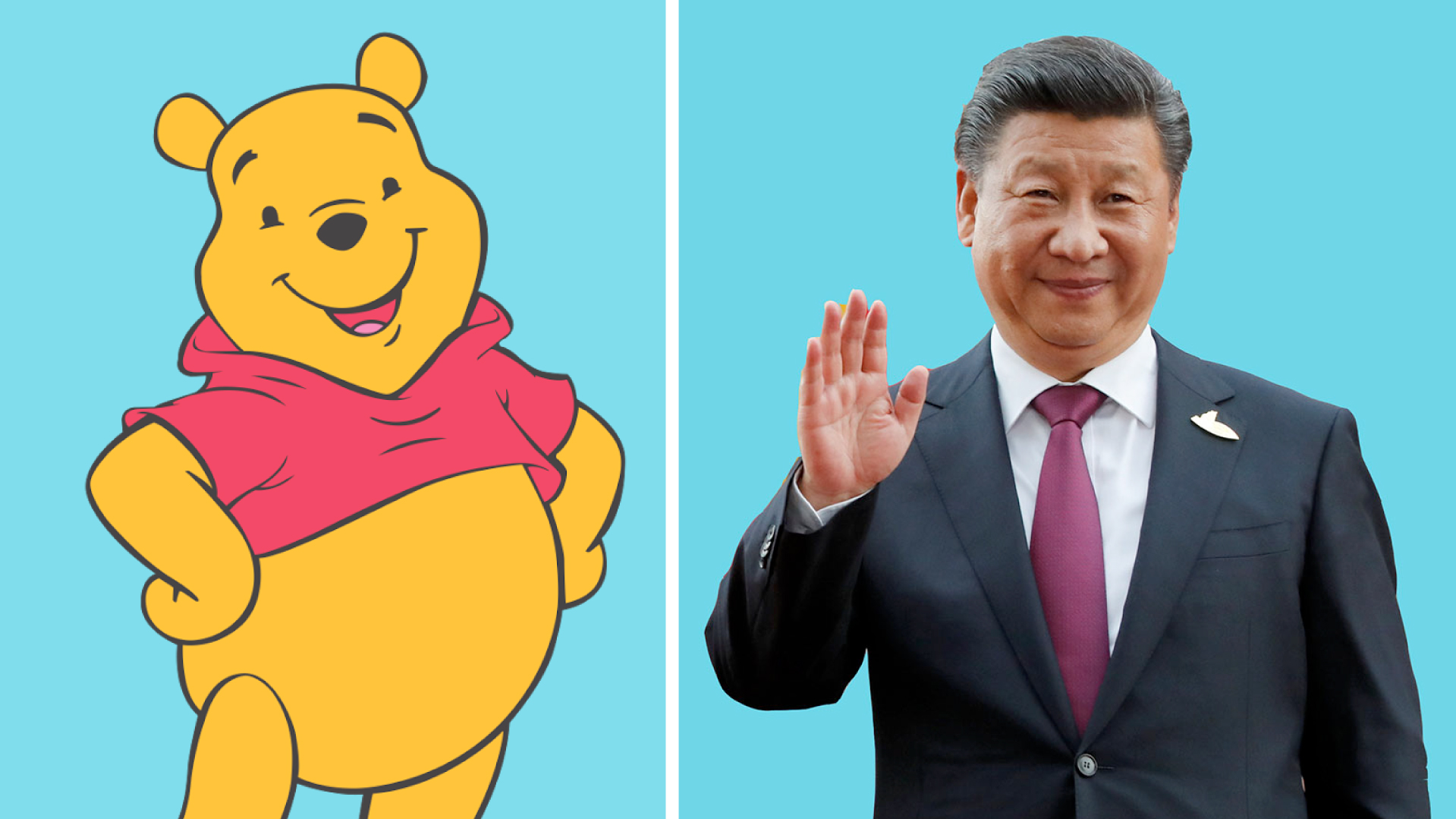 China censura a Winnie the Pooh para evitar los memes con su presidente