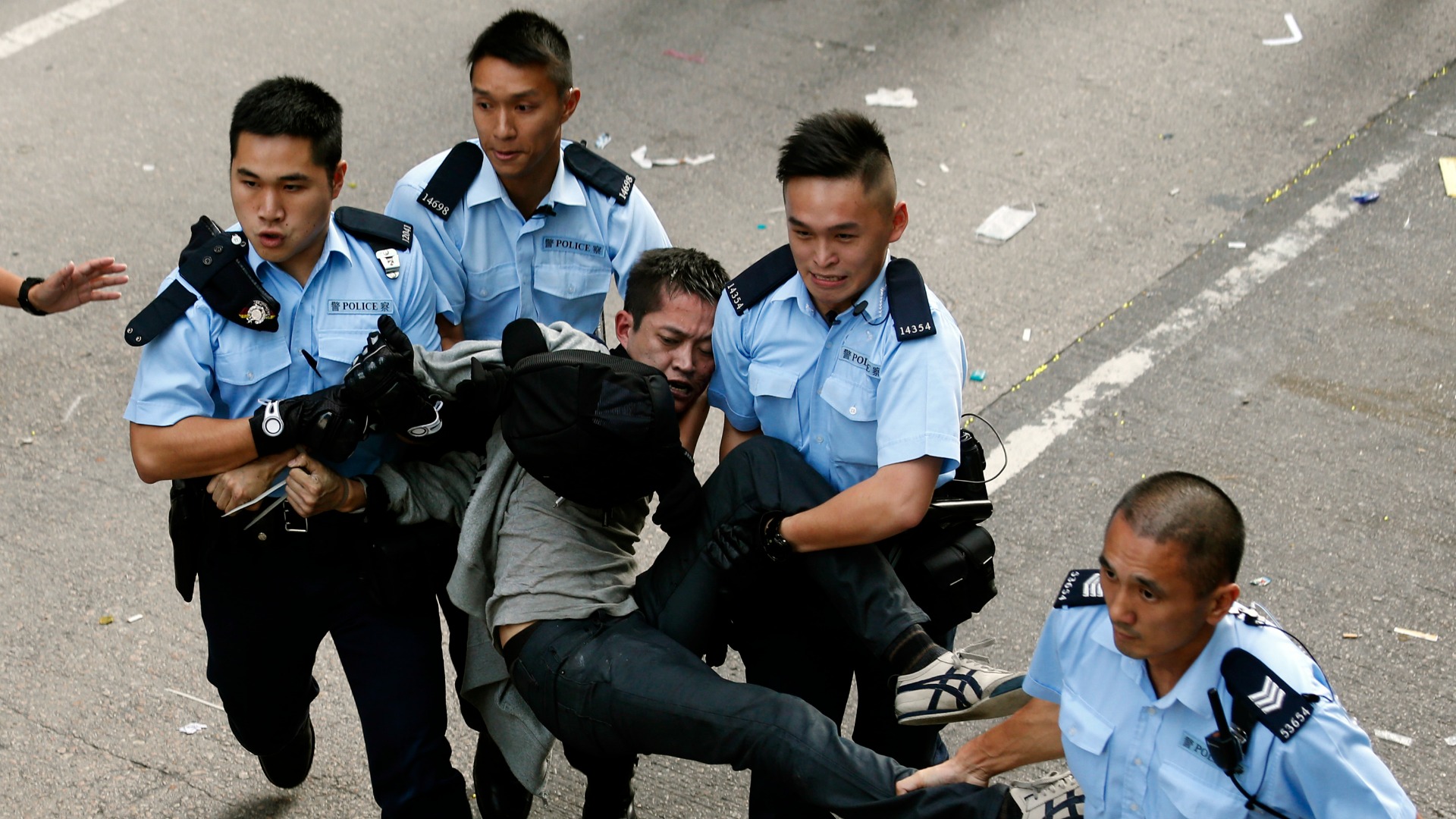 Detenidas 67 personas por organizar una protesta en las calles de Pekín