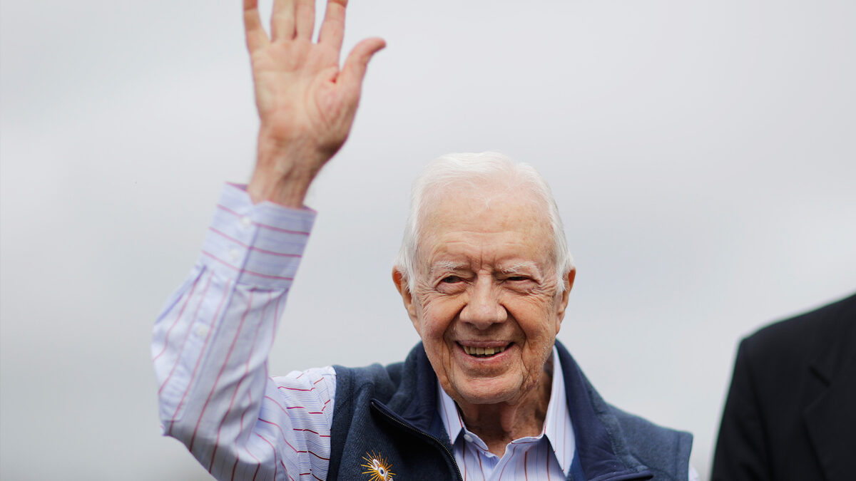 El expresidente Jimmy Carter, hospitalizado tras desmayarse en un acto