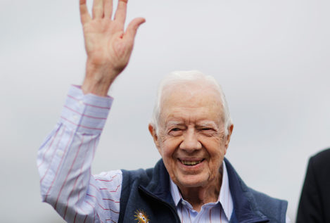 El expresidente Jimmy Carter, hospitalizado tras desmayarse en un acto