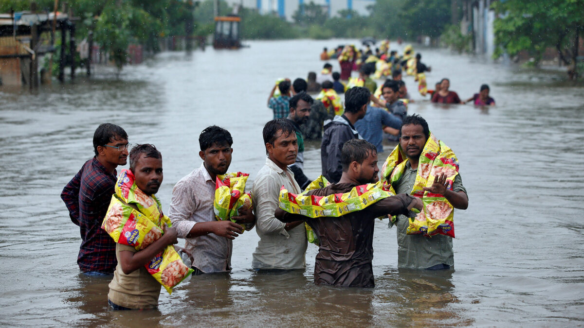 El monzón deja más de 200 fallecidos en India