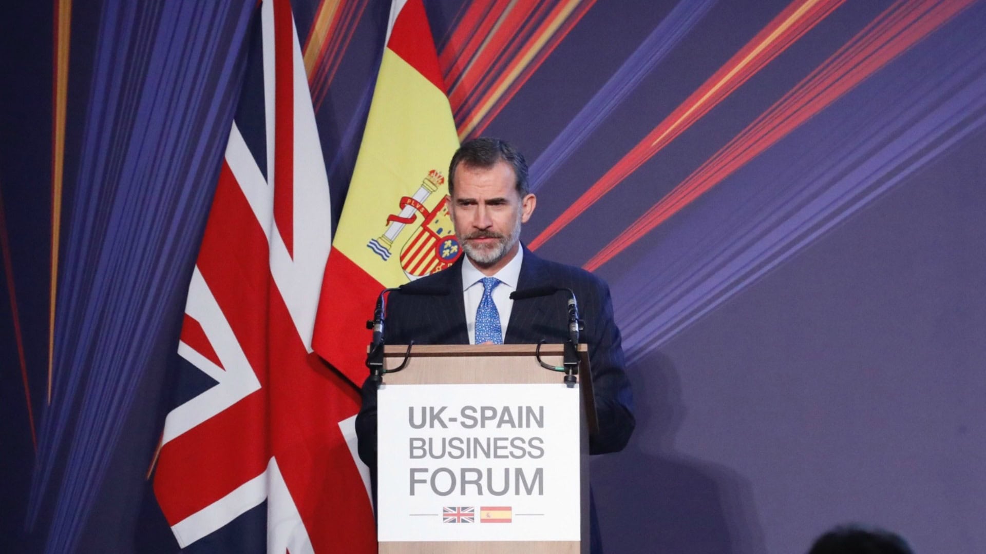 Felipe VI admite que hay inquietud por el Brexit entre las empresas españolas
