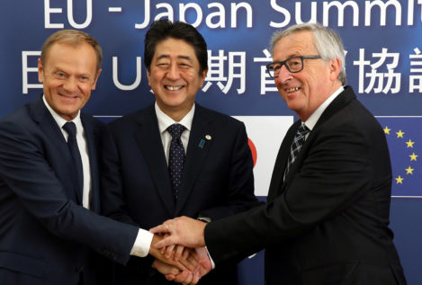 Japón y la Unión Europea alcanzan un acuerdo de libre comercio