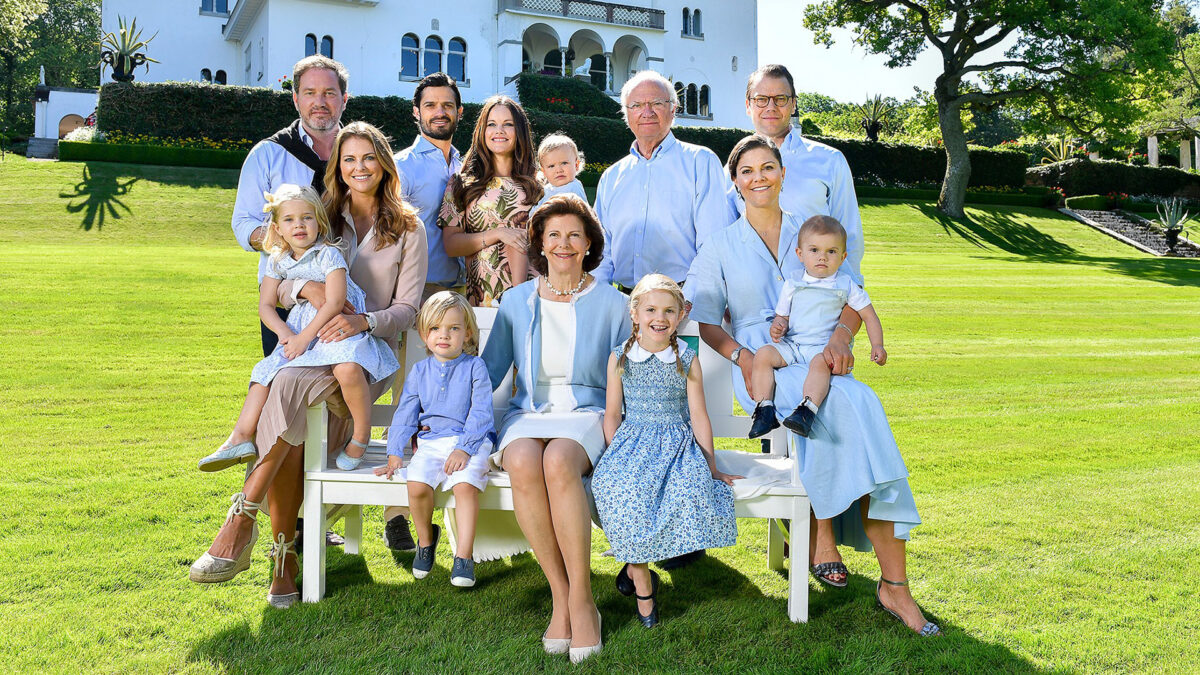 La familia real sueca consigue la foto perfecta en Instagram