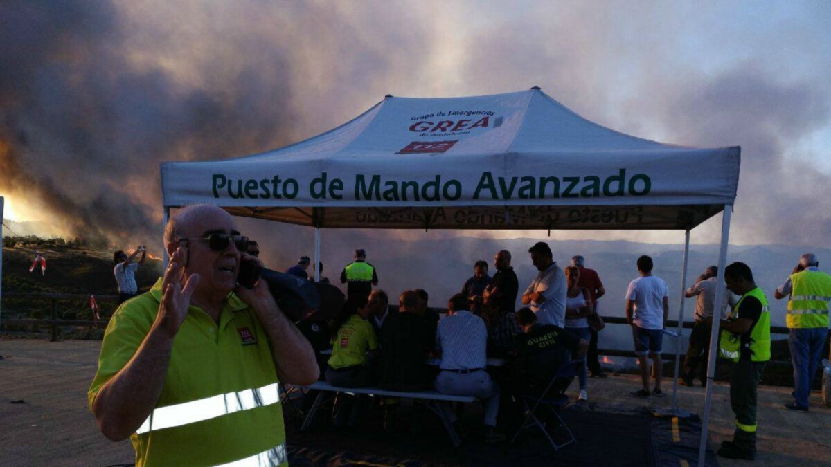 La Junta apunta al factor humano como causa del incendio de Riotinto