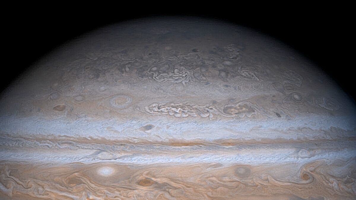 La NASA difunde nuevas imágenes de la Gran Mancha Roja de Júpiter