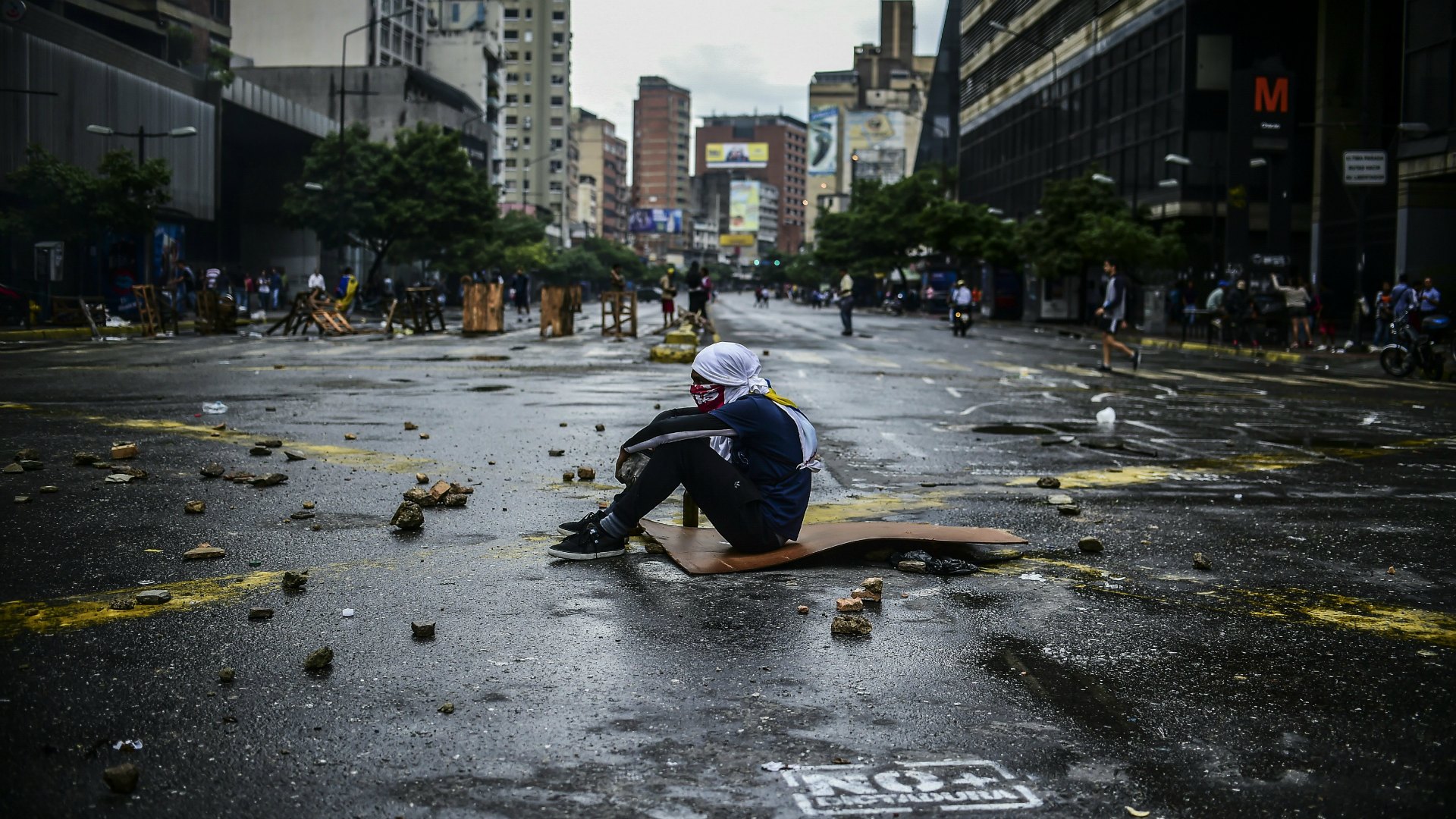 La oposición venezolana inicia un paro general contra la Constituyente de Maduro