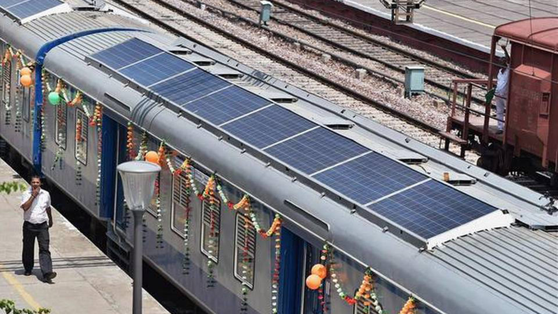 La red ferroviaria india utilizará energía solar para ahorrar en diésel