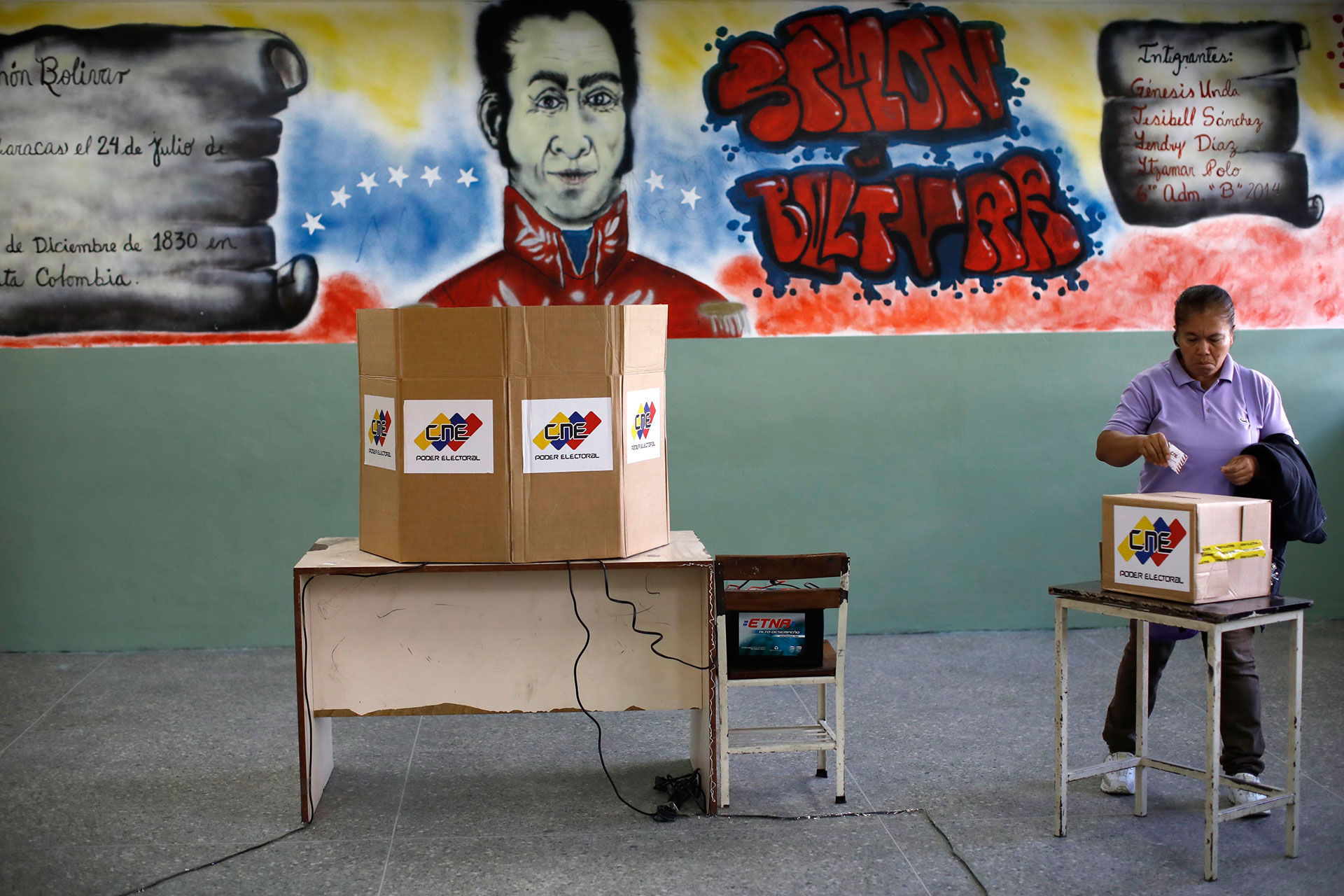 Las elecciones de la Constituyente de Venezuela, en imágenes