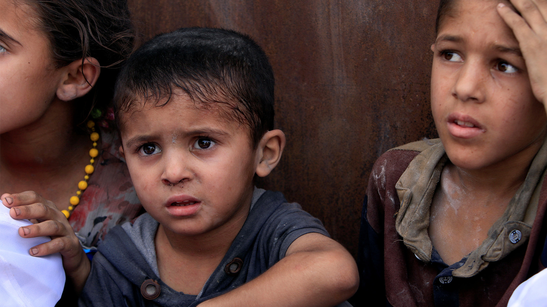 Los niños que huyen del EI en Mosul necesitarán "ayuda psicológica durante años"