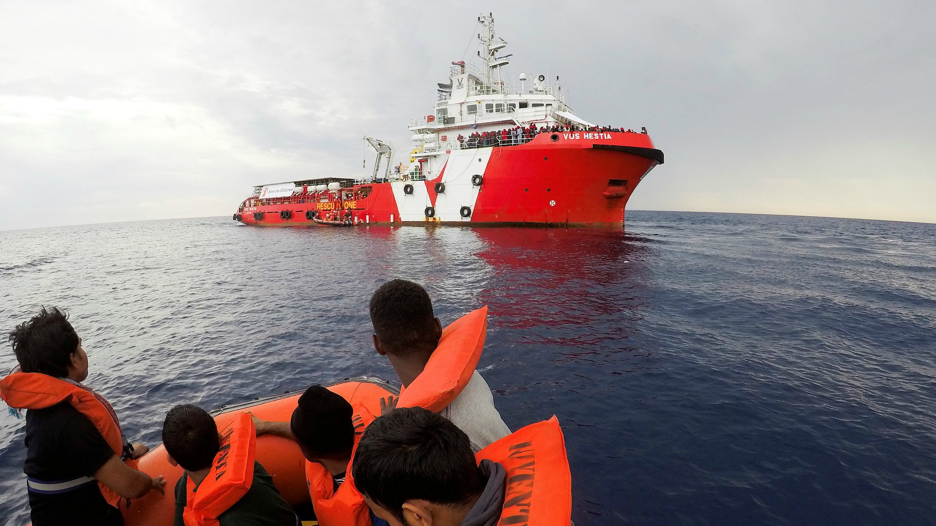 Más de 4.000 migrantes rescatados en el Mediterráneo Central en 24 horas