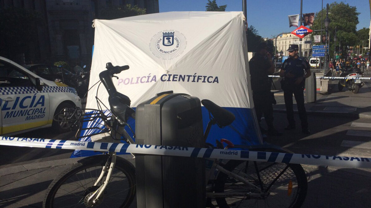 Muere un ciclista de BiciMad tras ser atropellado por un camión