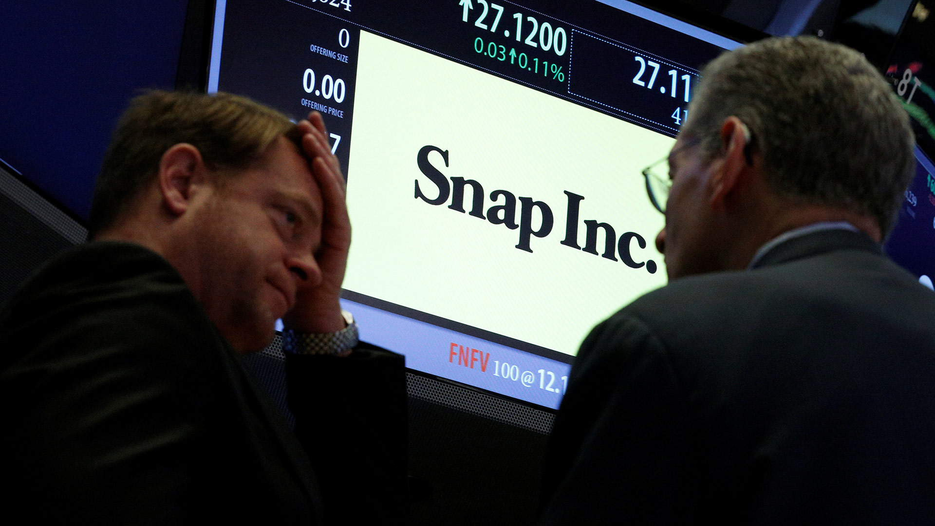 Snap se hunde en Wall Street tras la nota desfavorable de Morgan Stanley