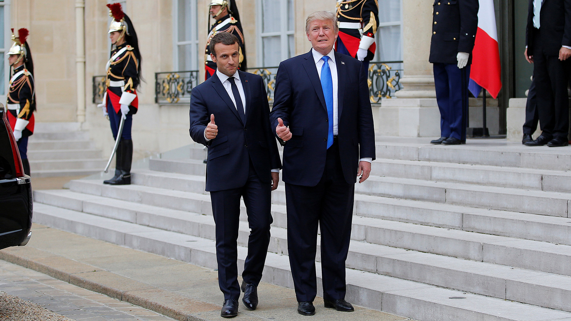 Trump insinúa que su postura respecto al Acuerdo de París puede cambiar