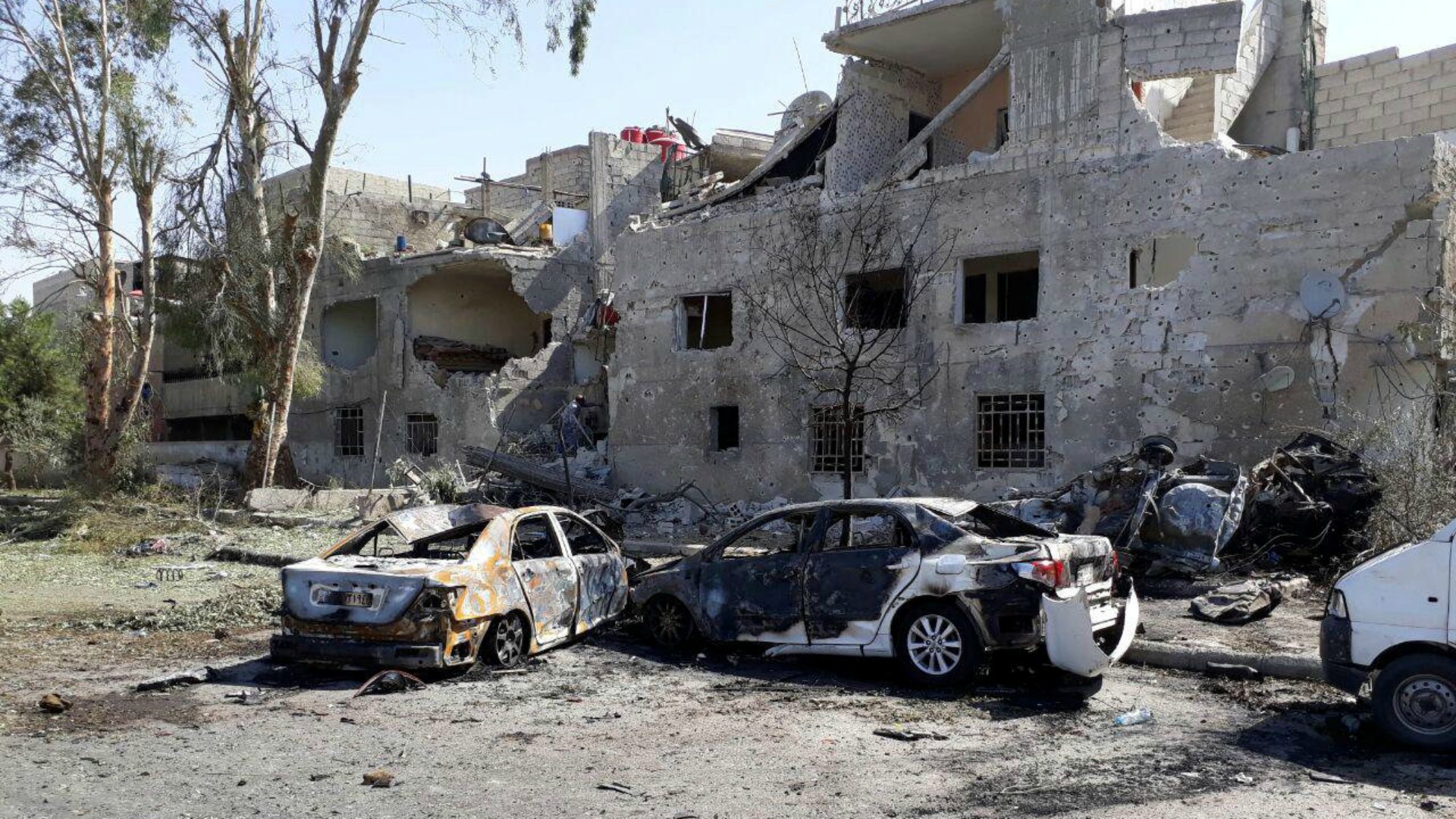 Un atentado con un coche bomba causa varios muertos en Damasco