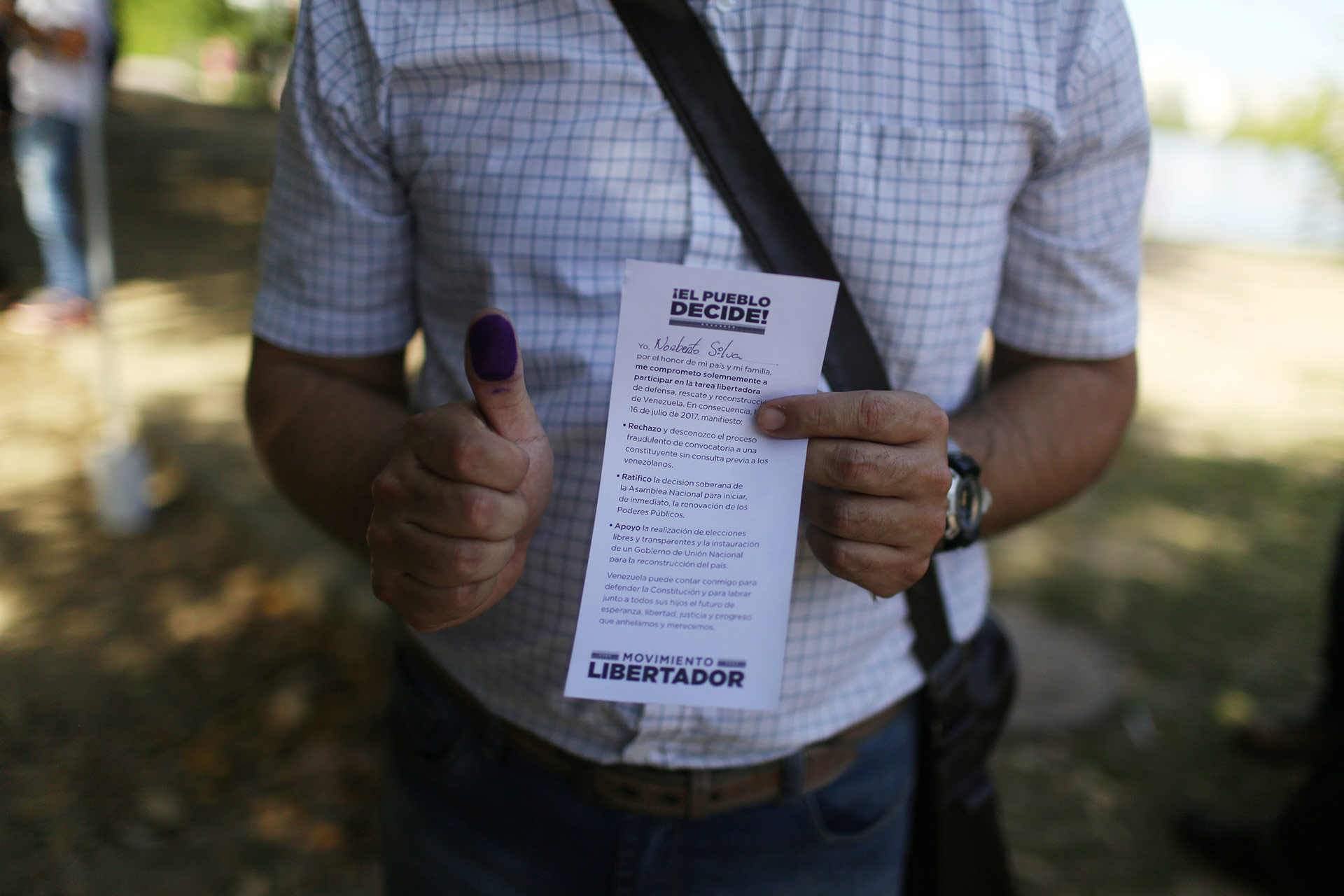 Fuera del país millones de venezolanos han salido a votar. | Foto: Reuters