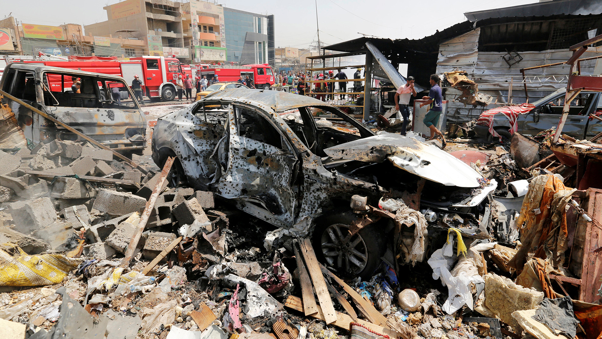 Al menos 13 muertos tras la explosión de un coche bomba en Bagdad