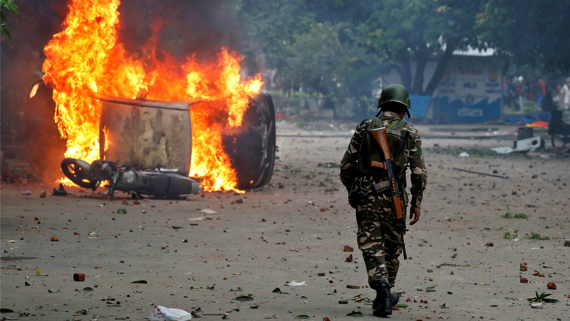 Al menos 14 muertos en disturbios tras una condena a un gurú indio por violación
