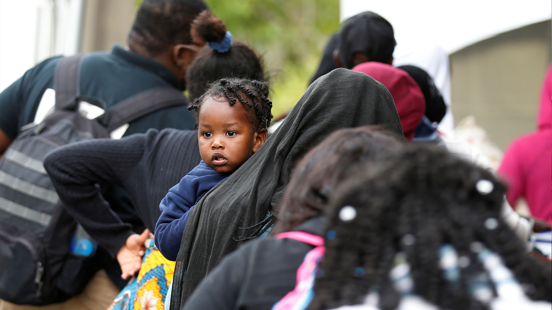 Canadá instala carpas para refugiados haitianos llegados de EEUU en su frontera