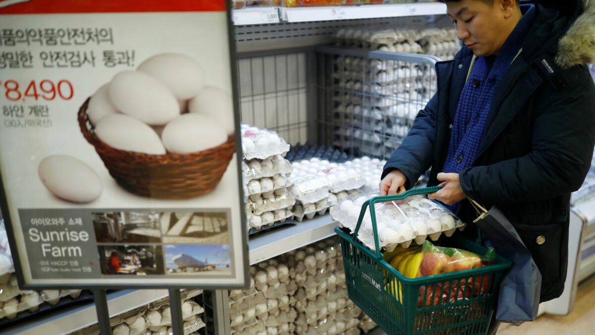 Corea del Sur detecta huevos contaminados con fipronil producidos en el país