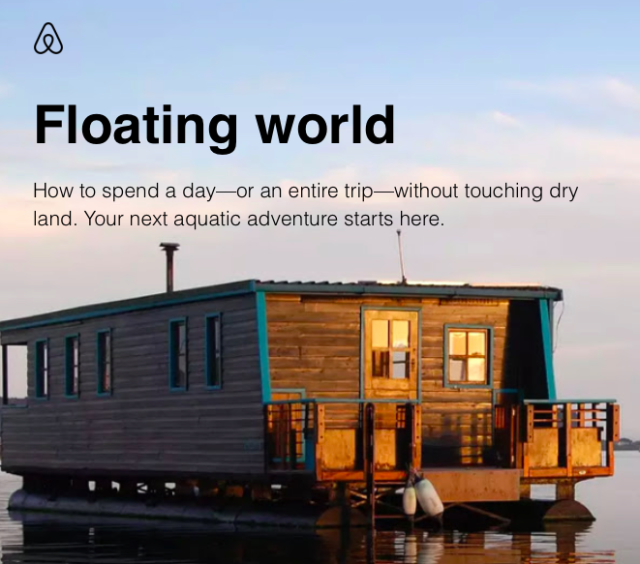 El desafortunado mensaje de Airbnb cuando Harvey azotaba Houston: "Tú próxima aventura acuática comienza aquí"