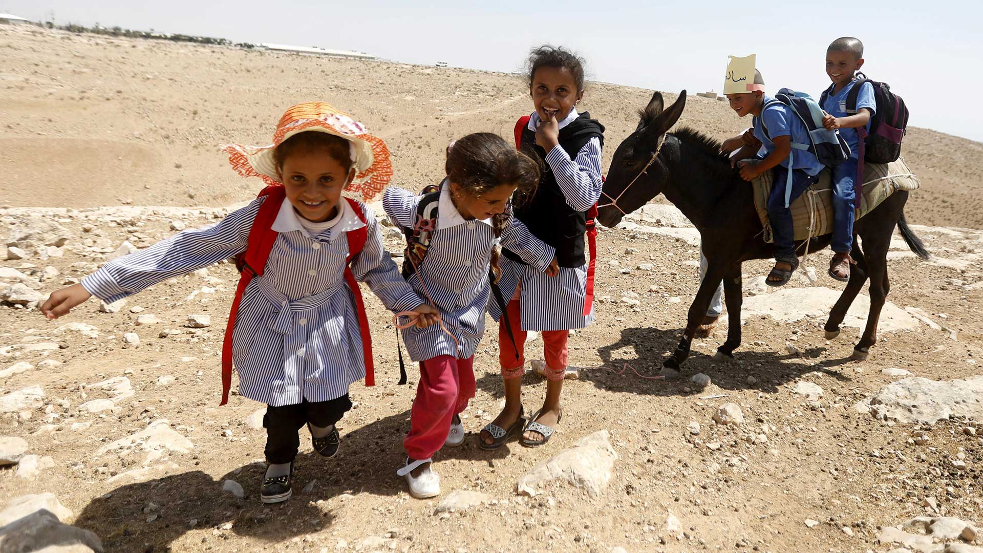 Israel derriba una escuela palestina en Cisjordania