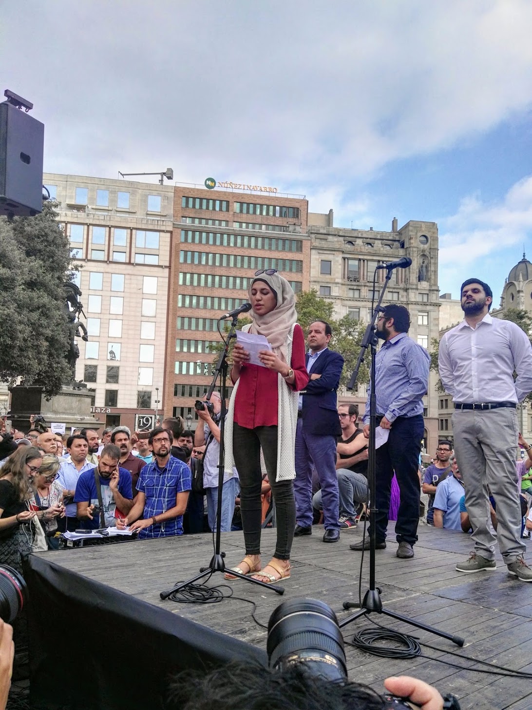 La comunidad musulmana de Barcelona se suma a la manifestación del sábado 2