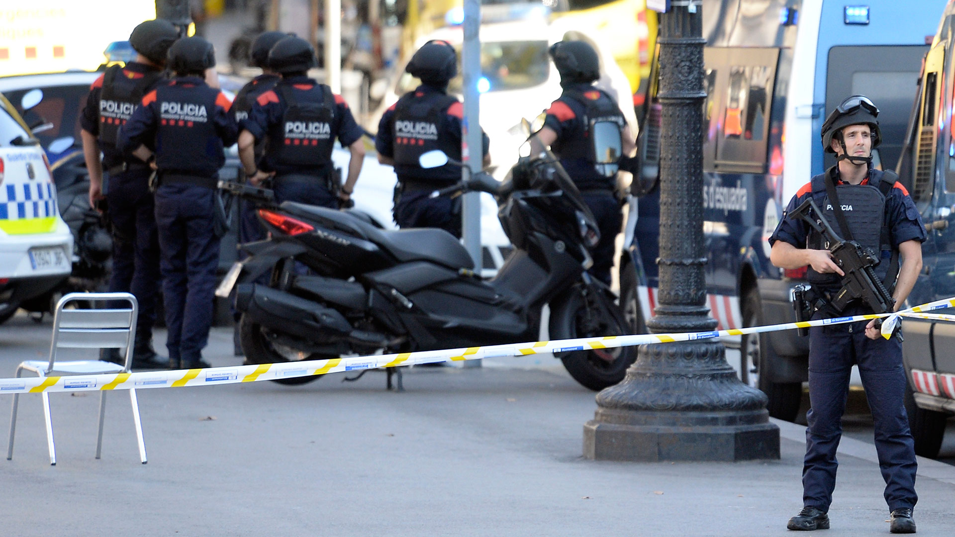 Dos detenidos por el atentado en la Rambla de Barcelona
