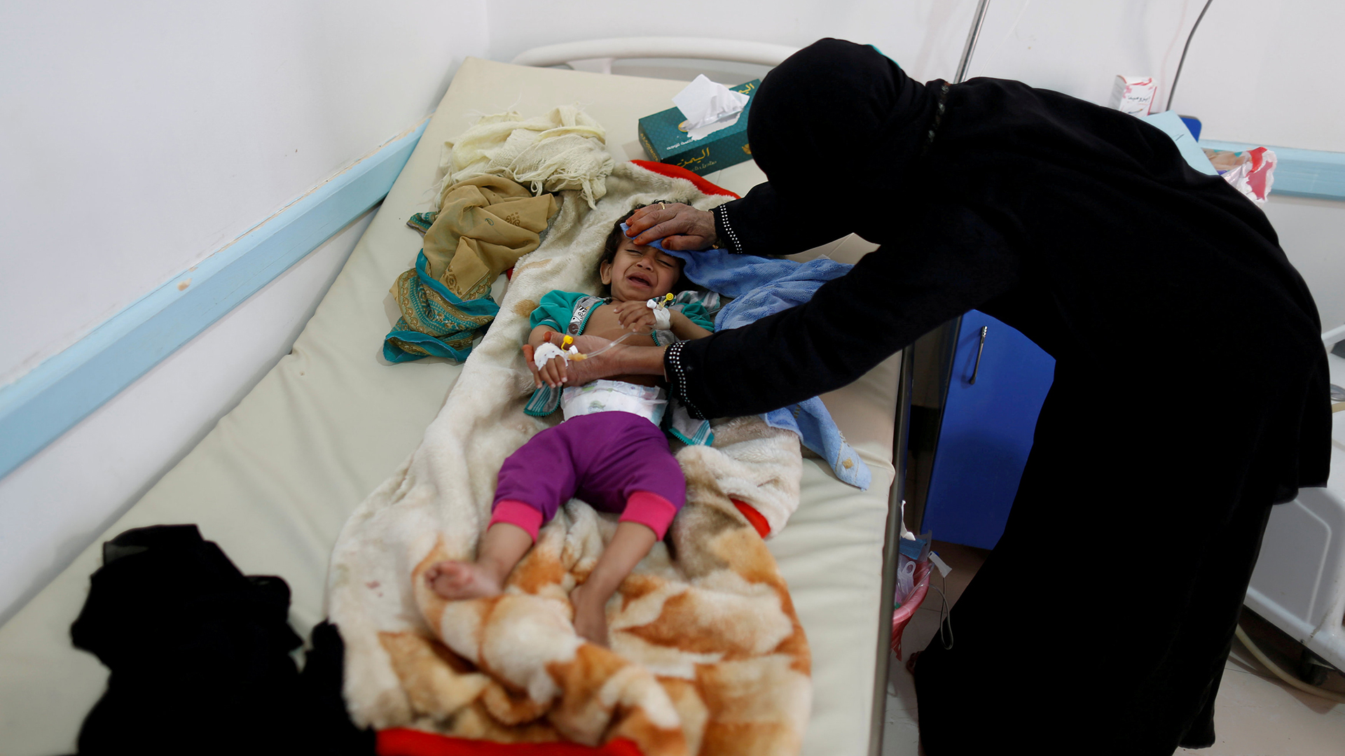 Más de un millón de niños en Yemen, en riesgo de contraer el cólera