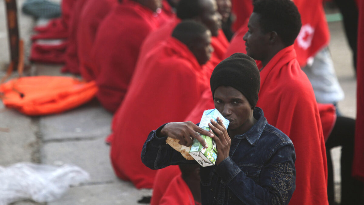 Rescatados 125 inmigrantes en el Estrecho de Gibraltar