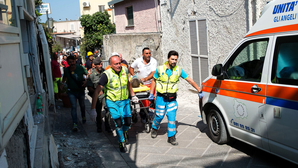 Al menos dos muertos el terremoto de Ischia