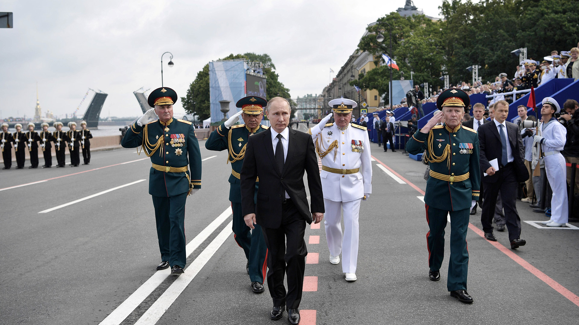 Rusia se prepara para la mayor exhibición militar desde la Guerra Fría