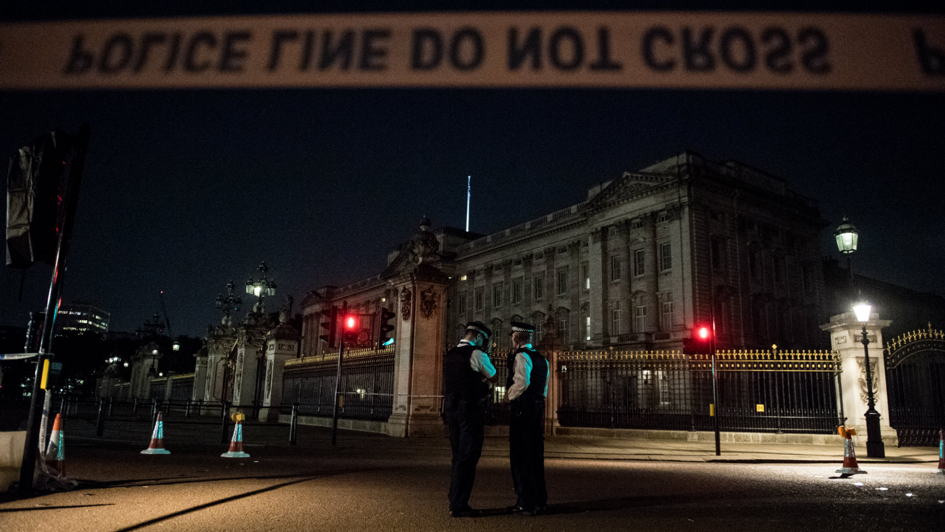 Un detenido por la agresión a dos policías ante el palacio de Buckingham