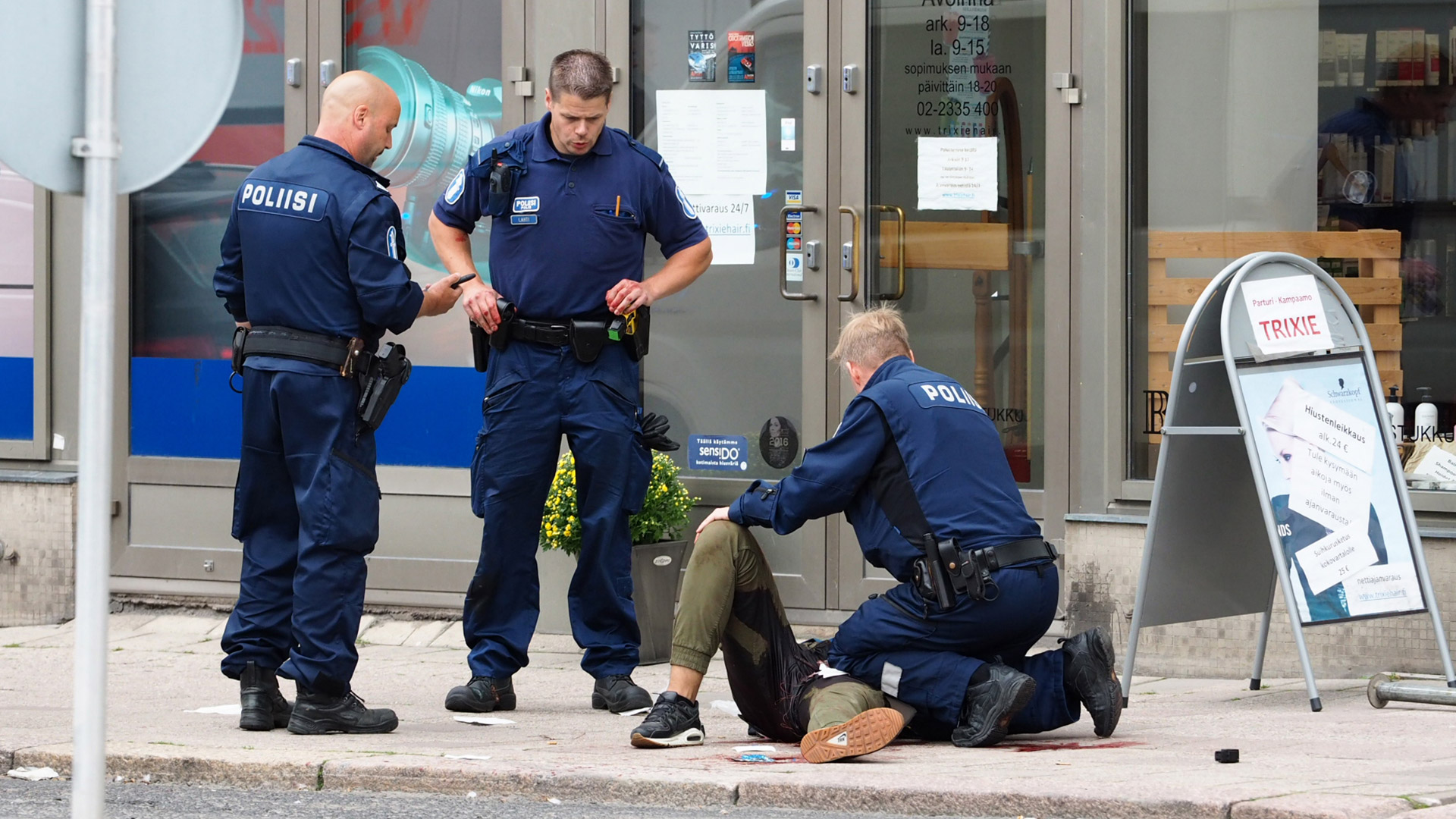 Al menos dos muertos y seis heridos en un ataque en Finlandia
