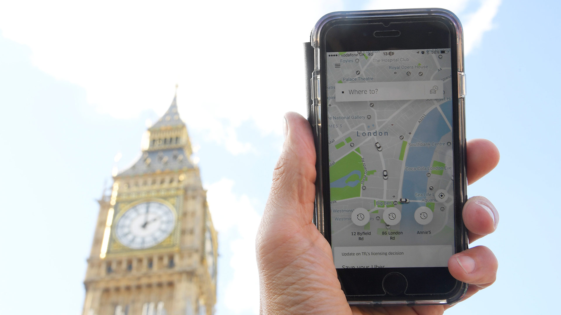 600.000 firmas a favor de renovar la licencia de Uber en Londres