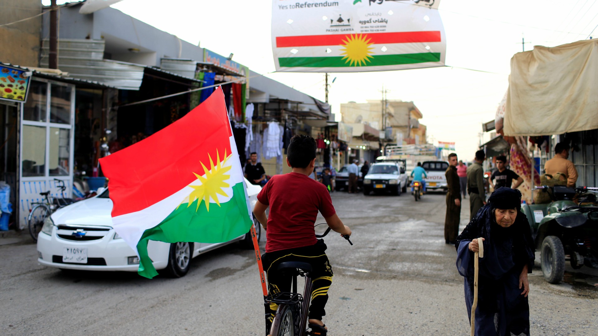 Abren los colegios electorales para el referéndum de independencia del Kurdistán iraquí