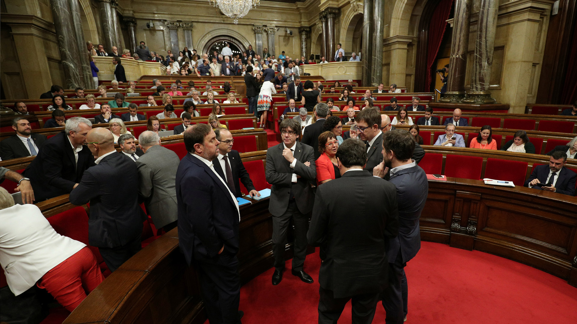 El Parlament de Cataluña aprueba la ley del Referéndum
