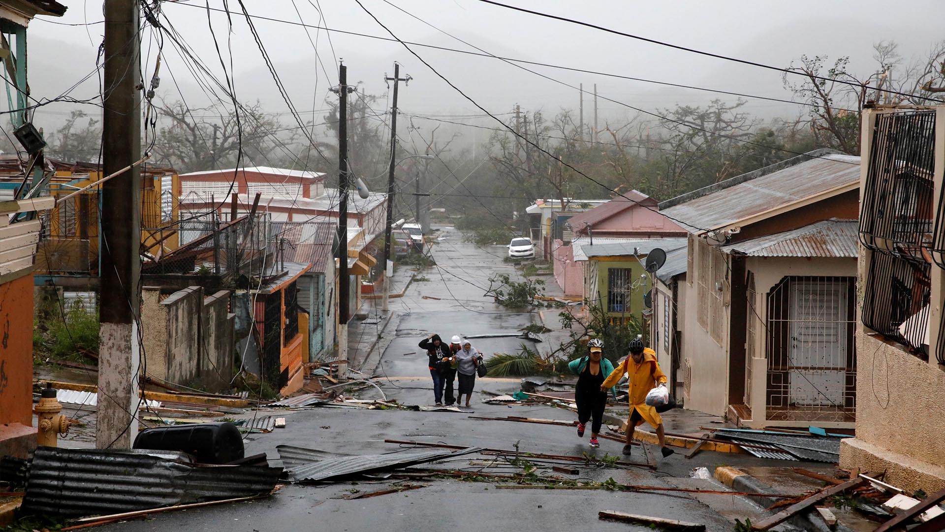 El huracán María deja a Puerto Rico sin luz