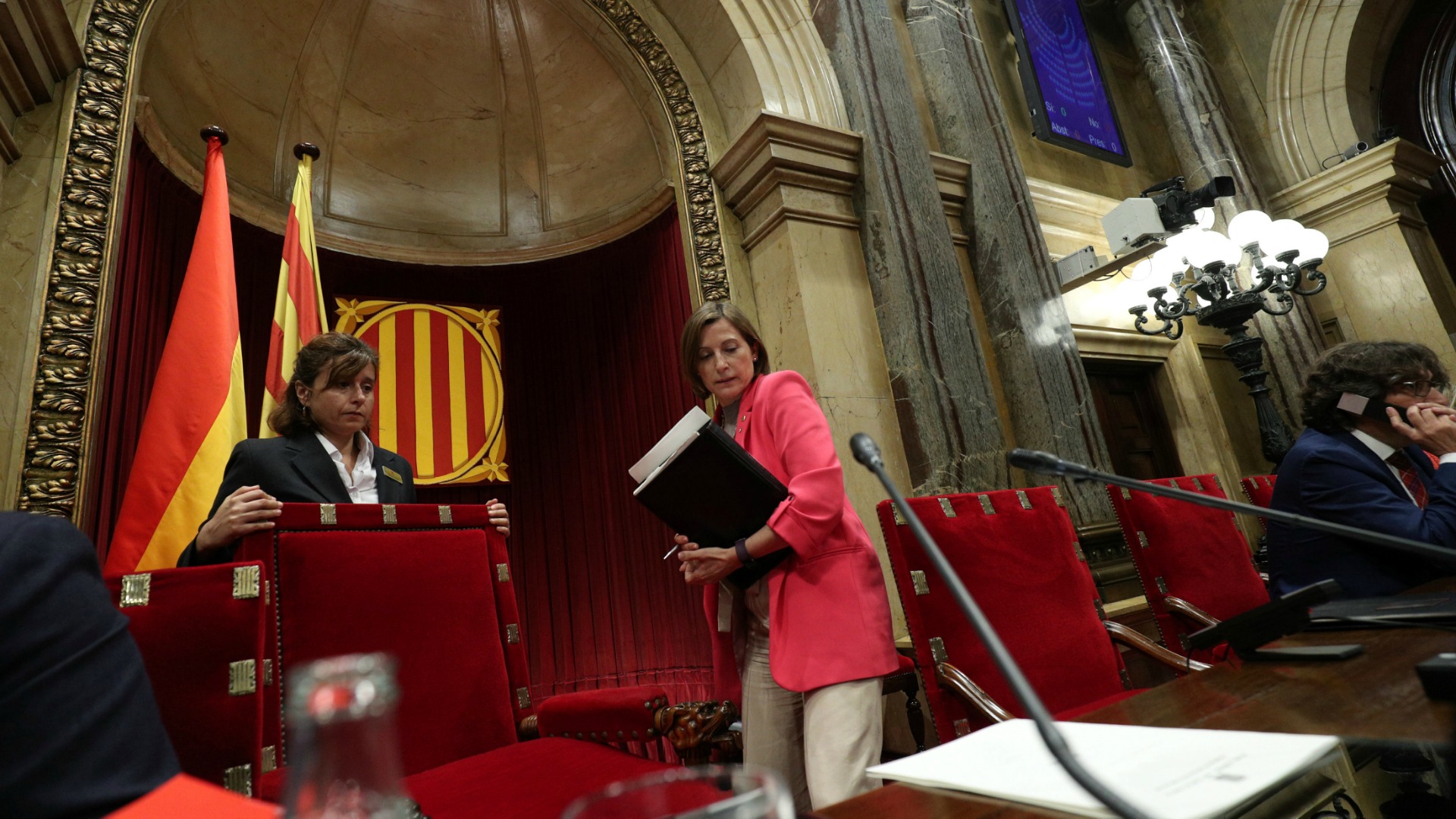El Parlament catalán ante el referéndum independentista 1